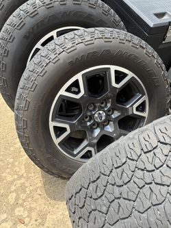 Set of 4 20” F150 Wheels and 34” tires.