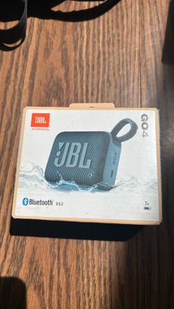 JBL speaker (blue)