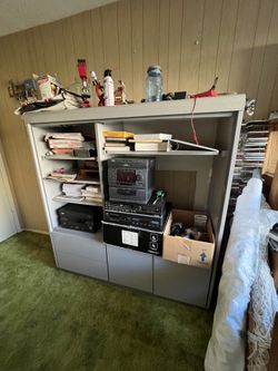 Large Storage Shelf / Entertainment Cabinet
