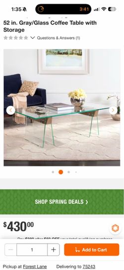 Glass Coffee Table