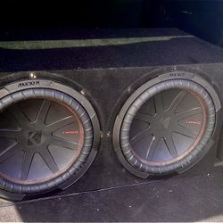 12” Kickers  Subwoofers
