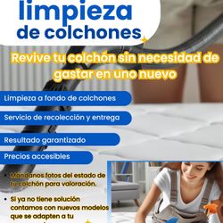 Limpieza De Colchones/ MÁTTRESS Cleaning 