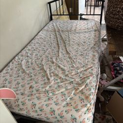 Twin Bed With Matress