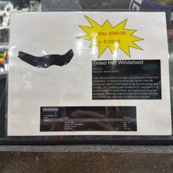 CAN AM MAVERICK X3 Half Tinted Windshield 