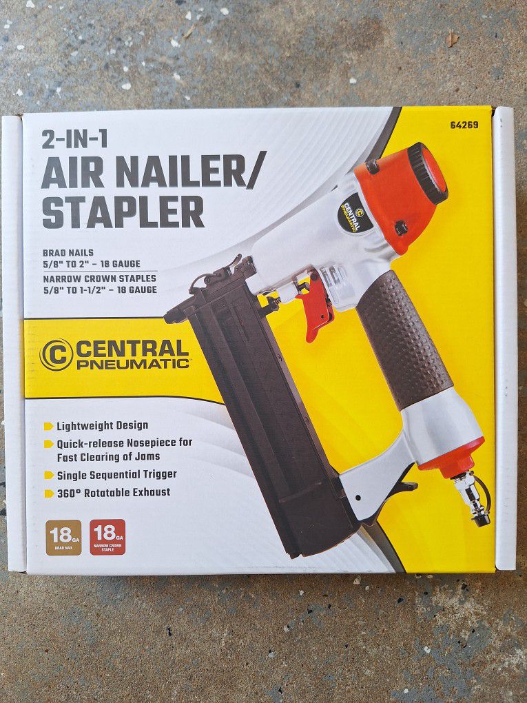 Air Nailer and Stapler