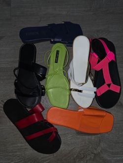 Women's Sandals - 7 pairs