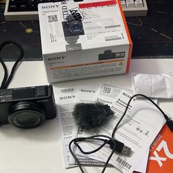 Sony ZV-1 barely used