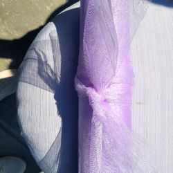 Tulle, Organza, Fabric 