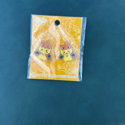 Pokemon Mega Charizard Poncho Pikachu Pins