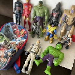 Marvel Avengers - CAPTAIN AMERICA Endgame Hulk - Endgame Thanos - Huge Lot 