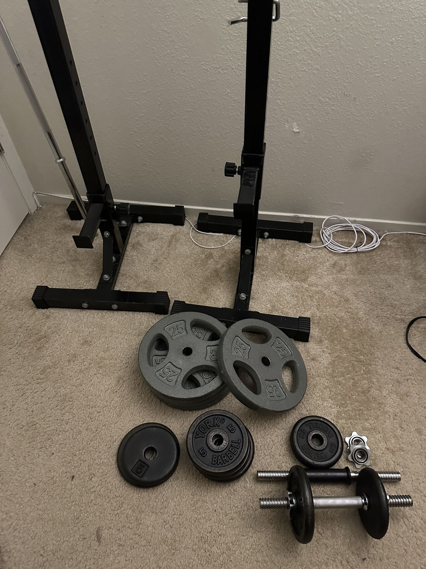 Squat/bench Press Rack Set