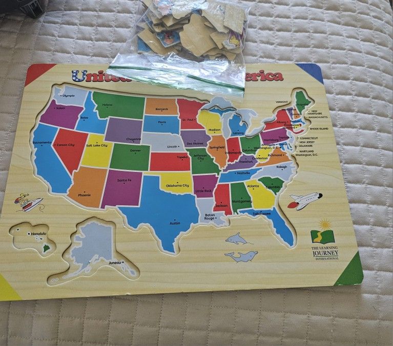 USA States Puzzle