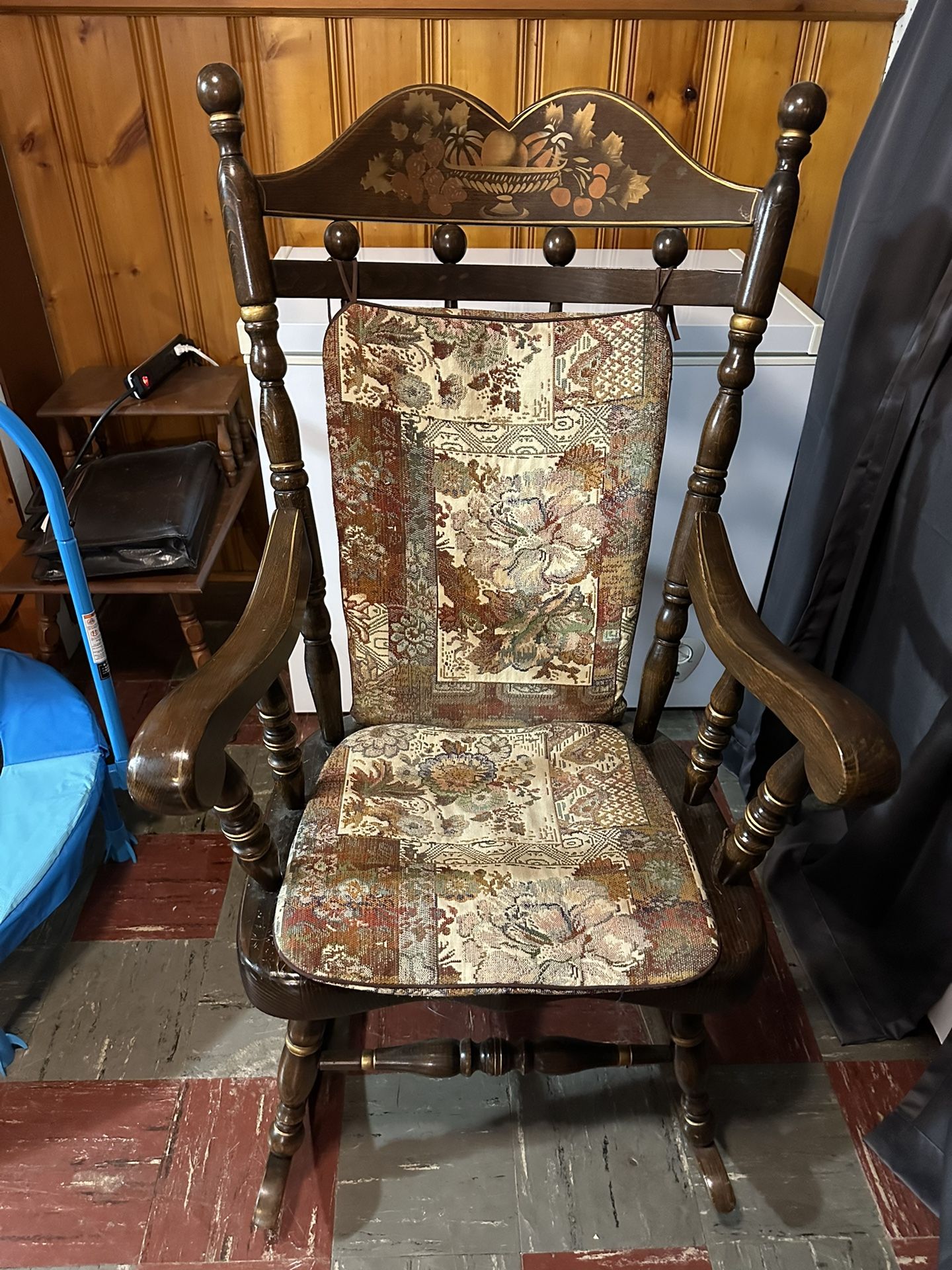 Vintage Wooden Rocking Chair