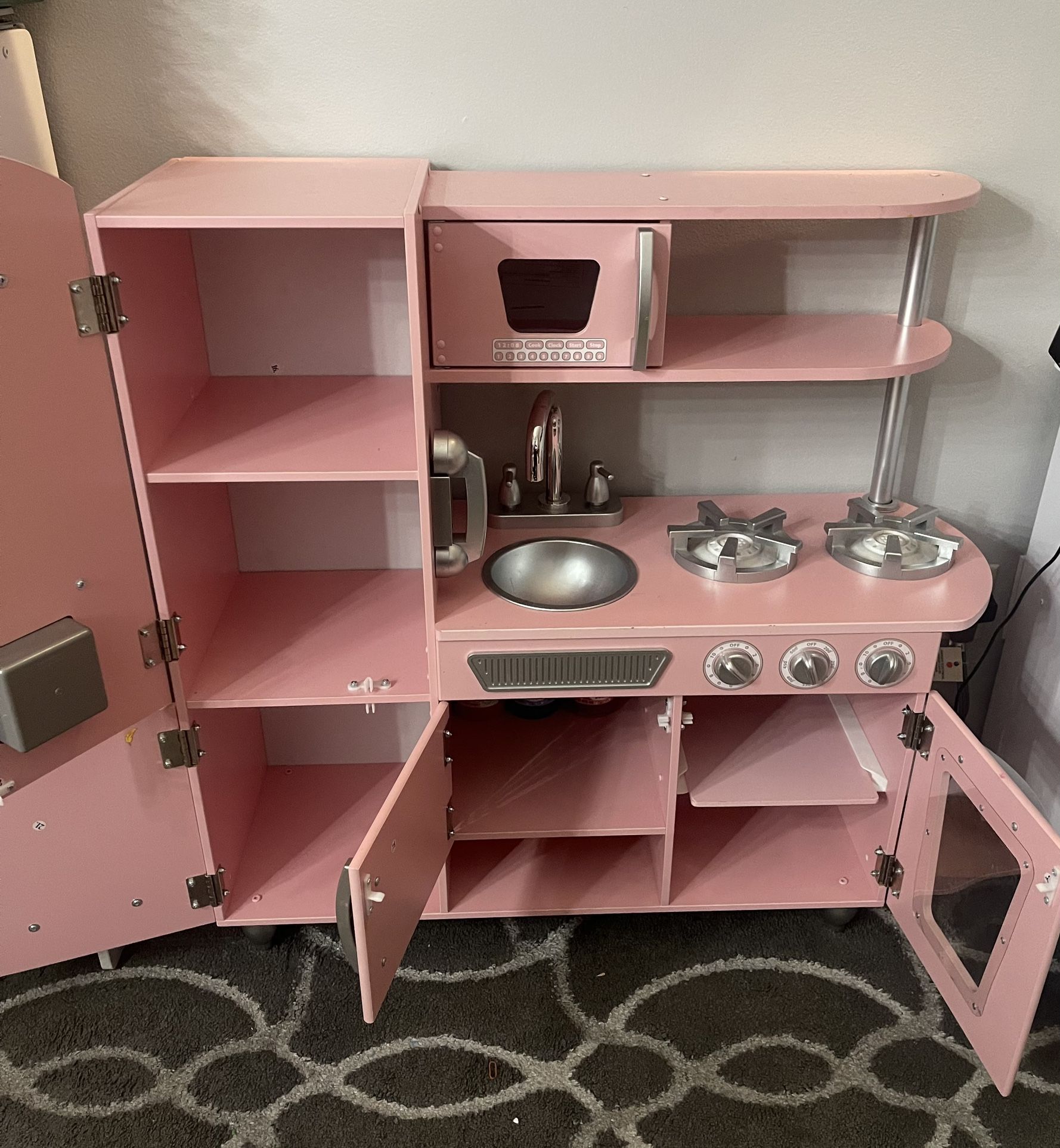 Pink Kitchen Playset