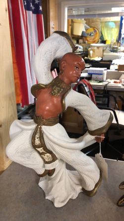 Genie dancer figurine Statue