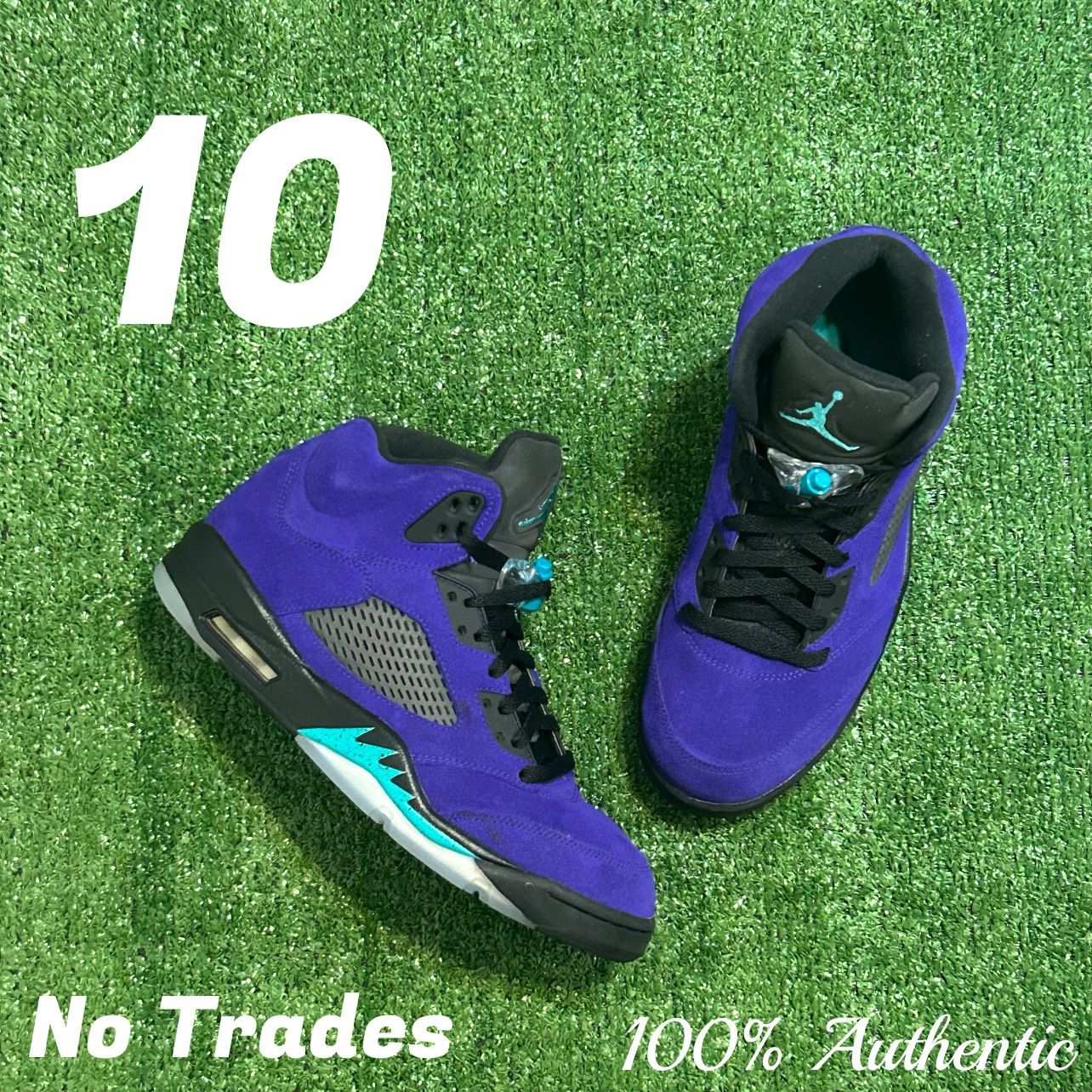 Size 10 Air Jordan 5 Retro โAlternate Grapeโ ๐