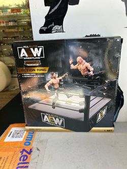 AEW All Elite Wrestling Unrivaled Collection Action Ring Flexible Ropes New Box
