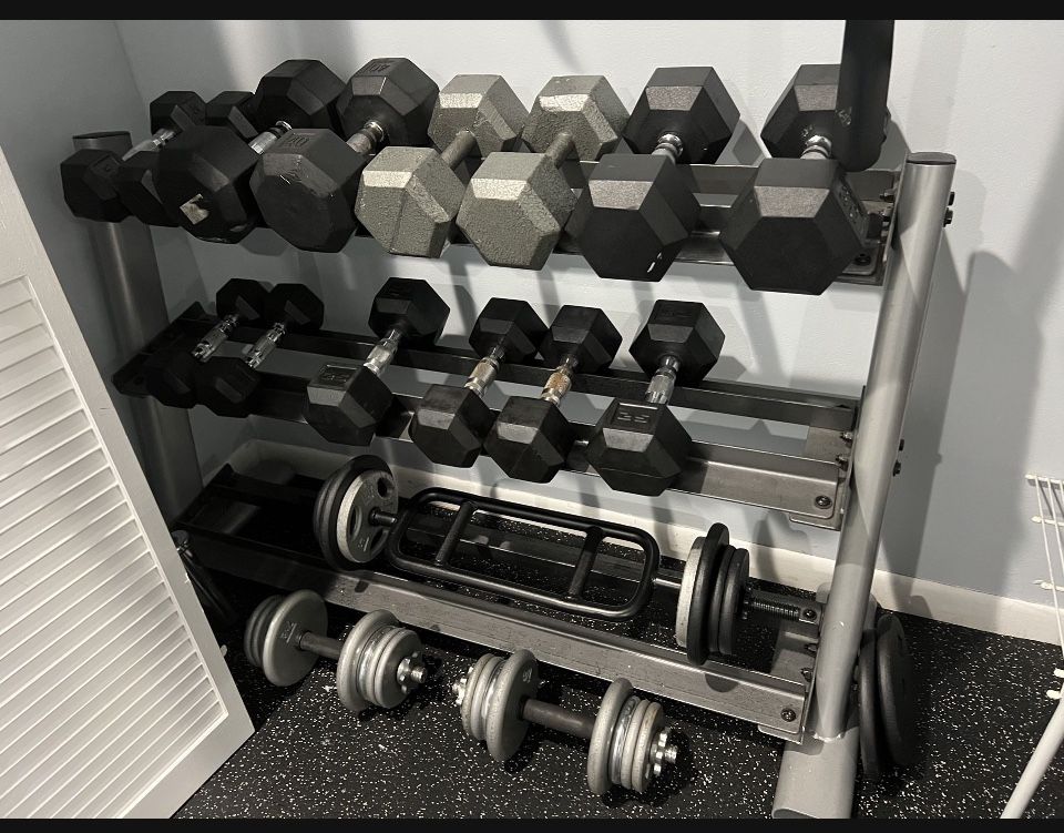 Heavy Duty Dumbell Rack WEIGHTS SOLD SEPARATELY 