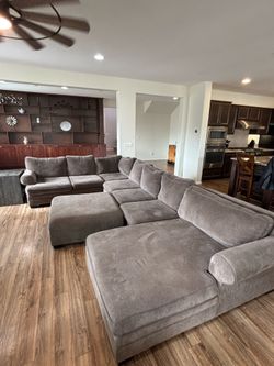 Couch with a roll out bed