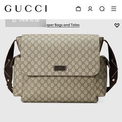 Gucci “ GG PLUS DIAPER BAG “