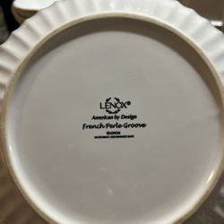 Lenox French Perle Groove Collection 12 Pieces 