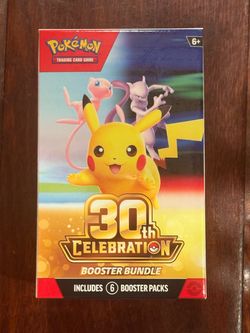 Pokémon TCG ME: 30th Celebration Booster Bundle