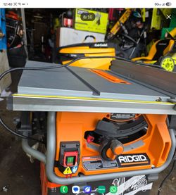 RIDGID CORDED 10"IN EXTENDED TABLE SAW Table Saw