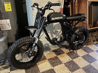 Super73 RX Mojave Black - Fast ride!! MINT CONDITION! 80 Miles Only!
