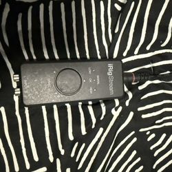 IK Multimedia iRig Stream iOS Audio Interfaces for iOS, Mac and Select Android Devices