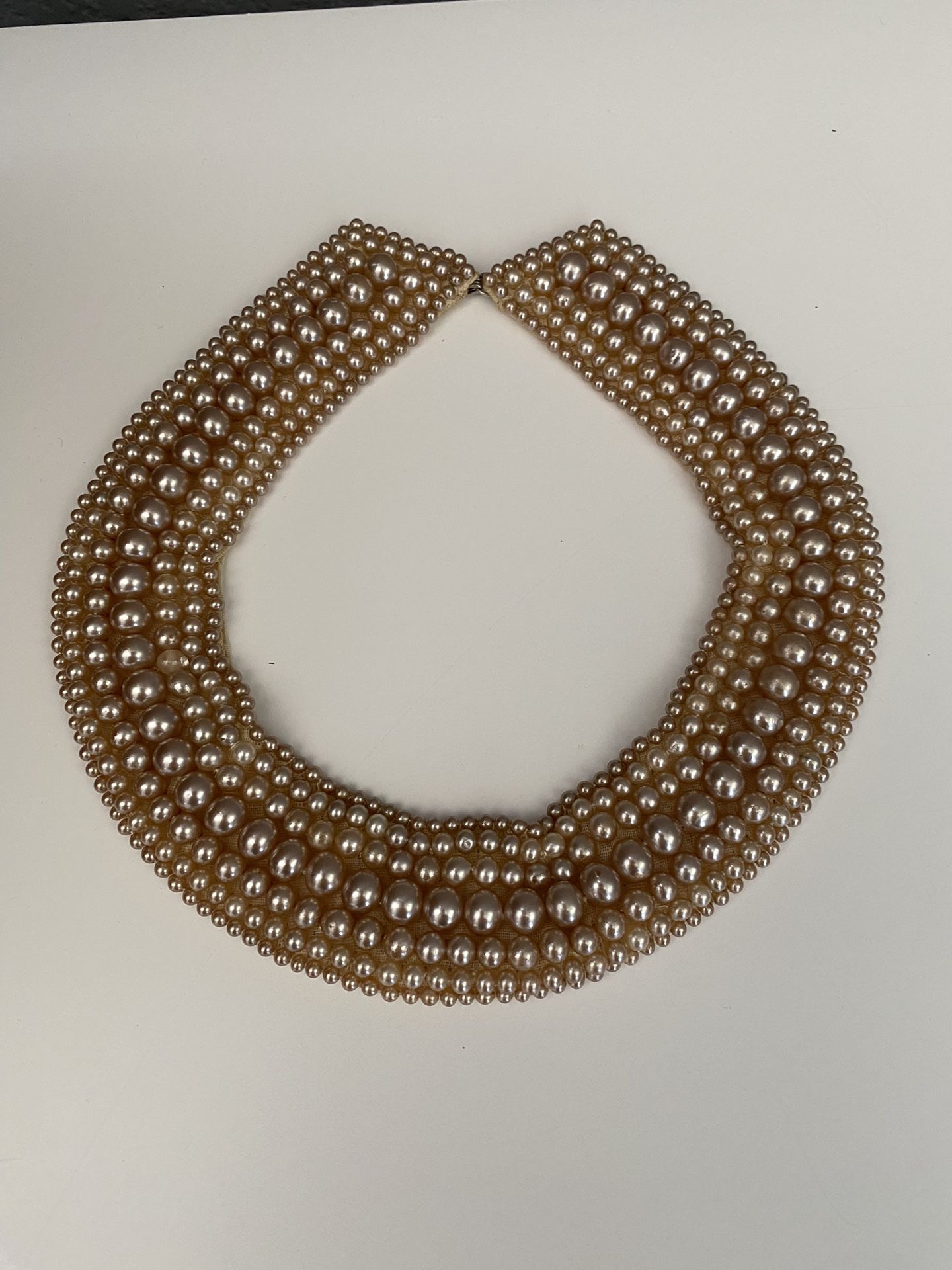 Vintage Pearl Collar Choker 