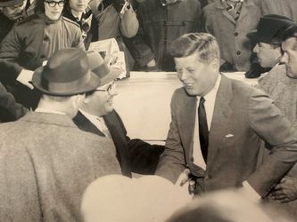 Vintage 1961  President-Elect John F Kennedy