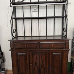 Dining Table ,6 chairs and Cabinet That Match 