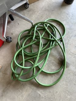 Green Garden Hose