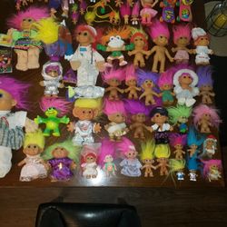 Treasure Troll Figure Lot
