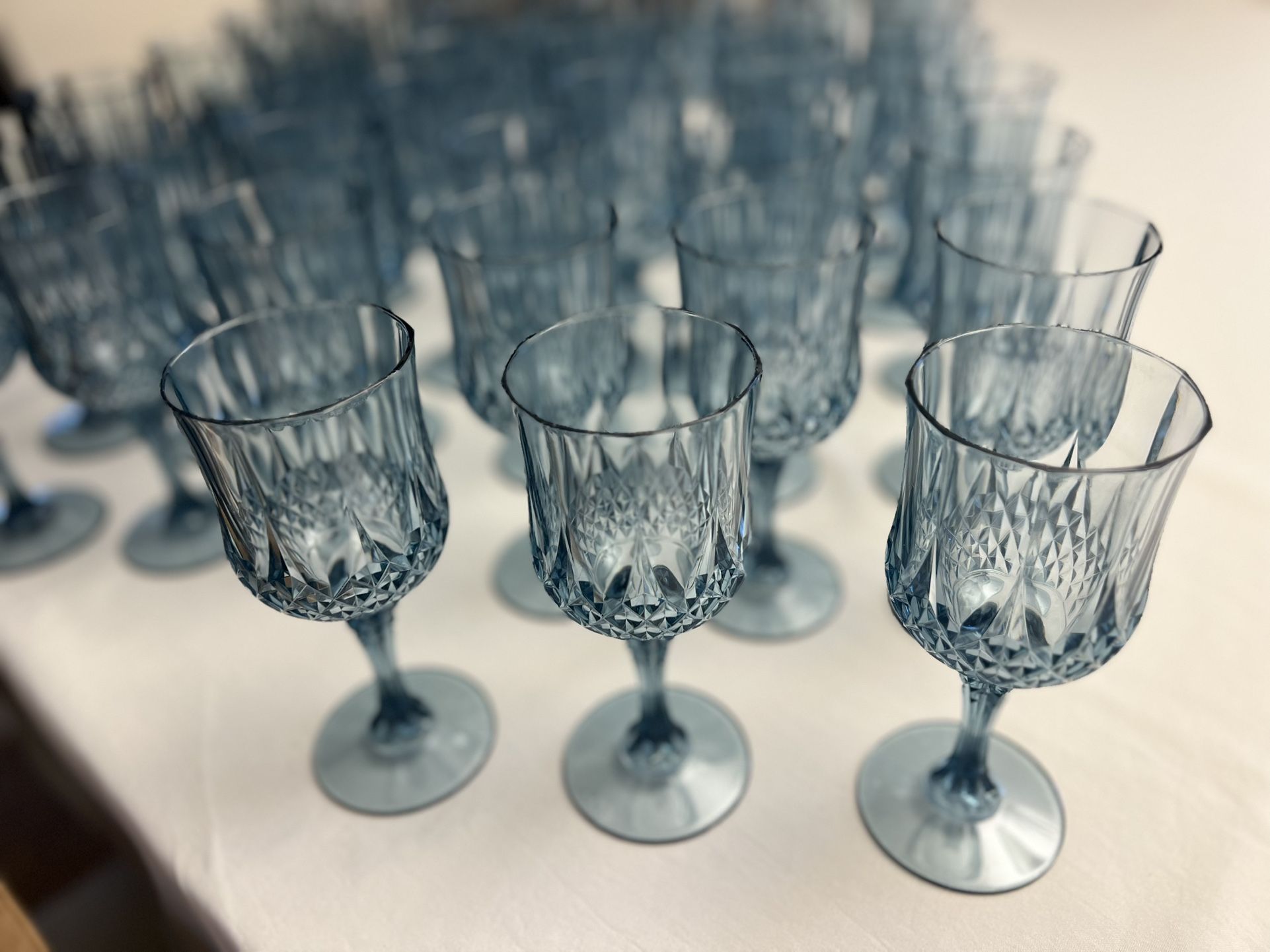 45 Plastics Wine Cups 