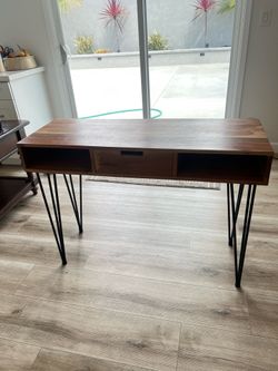 Mid Century Modern Entry Table