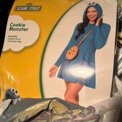 Cookie Monster Costume Small