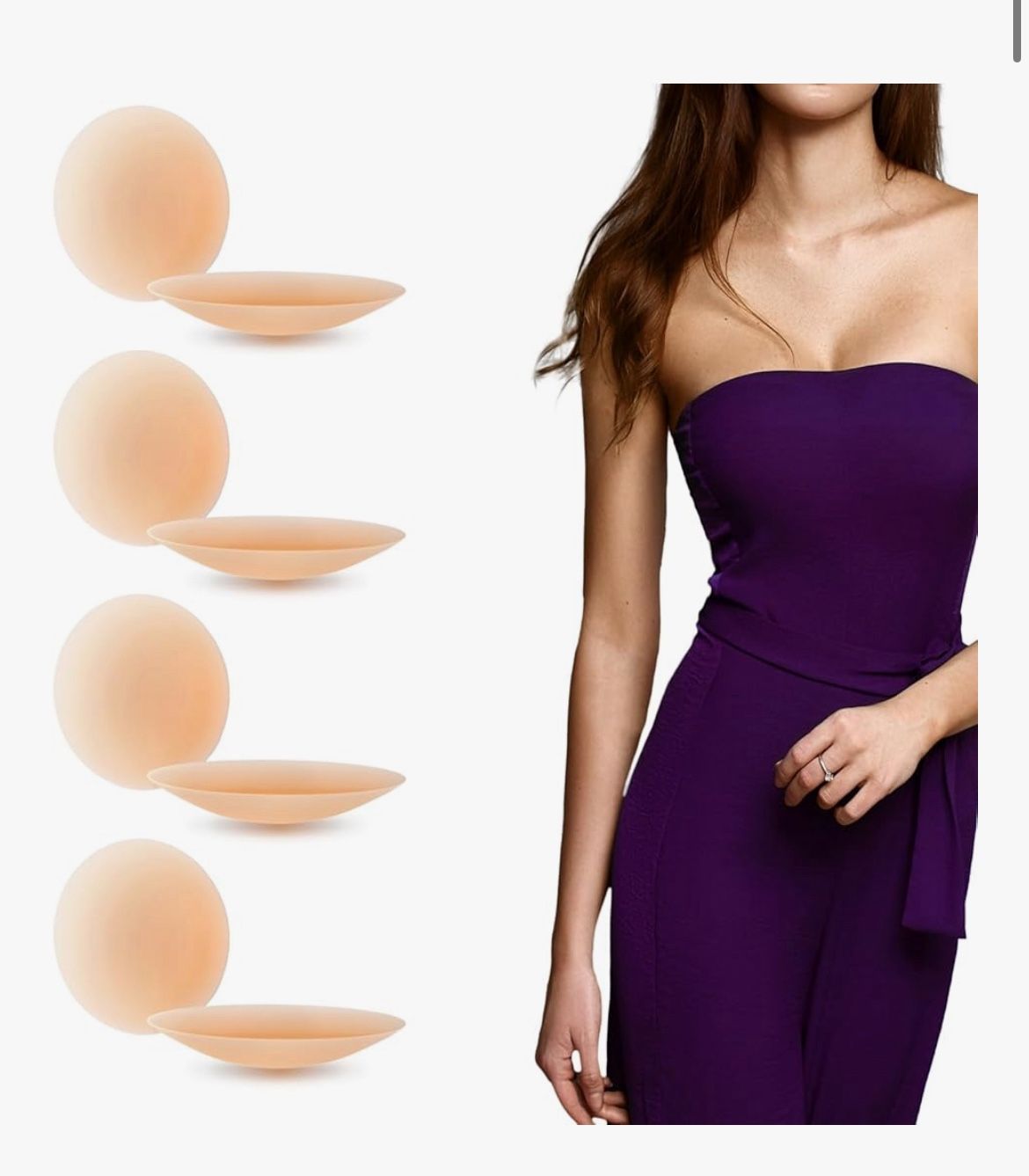 Silicone Nipple Covers - Reusable Adhesive Pasties