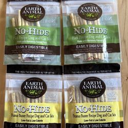 Earth Animals No🐾Hide Dog/cat treat sticks each $5 original $11.99