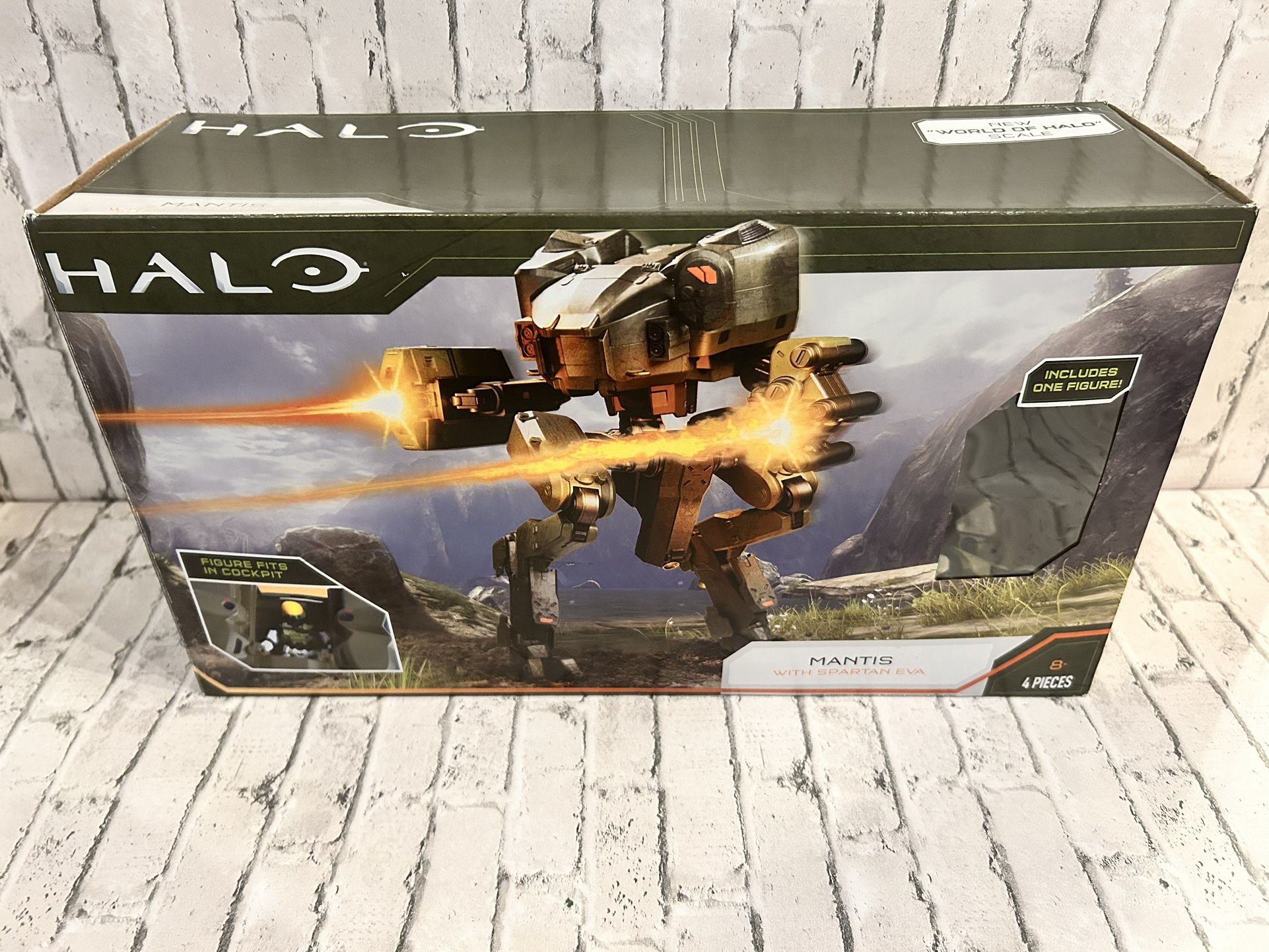 Halo Figures Halo Mantis With Spartan Eva World Of Halo Mantis