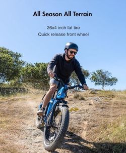 Electric Bike For Sale! Brand New! Okai EB50 Ranger - Fat Tire - Long Range - Stylish & Affordable Electric Bike! Hurry Up Only A few More left!