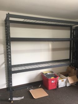 Heavy duty aluminum racks like new condition 300.00