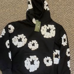 Denim Tears Hoodie Black Small 