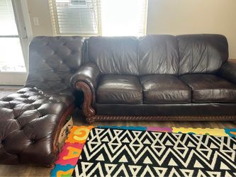 Couch and Chaise Lounge