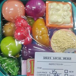 New Toy Foods In Basket