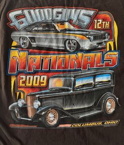 2009 GOODGUYS Nationals In Columbus Ohio T Shirt Size XL