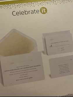 LOT OF 6 Invitation quinceanera weddings, Kit 