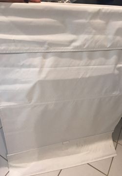 Magnetic Roman Shade 35” (chocolate color is for demonstration only)