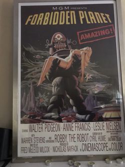 MGM poster framed