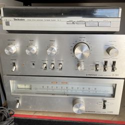 Pioneer Stereo System Vintage 